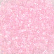 Miyuki delica beads 11/0 - Pink lined ab crystal BD-55